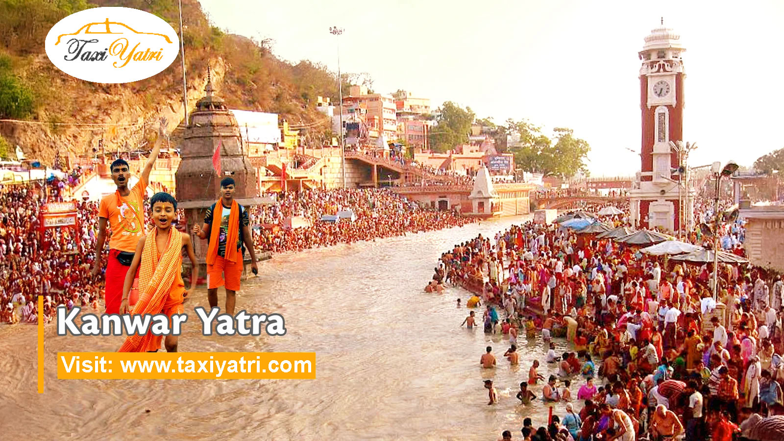 Best Kanwar Yatra 2025 - Route, Distance, & Cabs at TaxiYatri