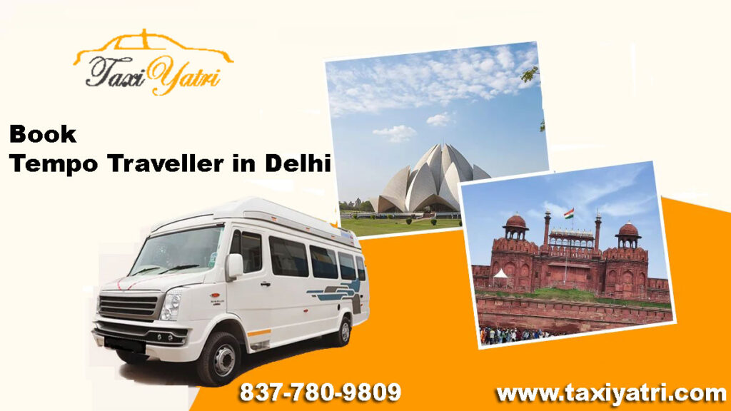 How to Book Tempo Traveller Online in Delhi