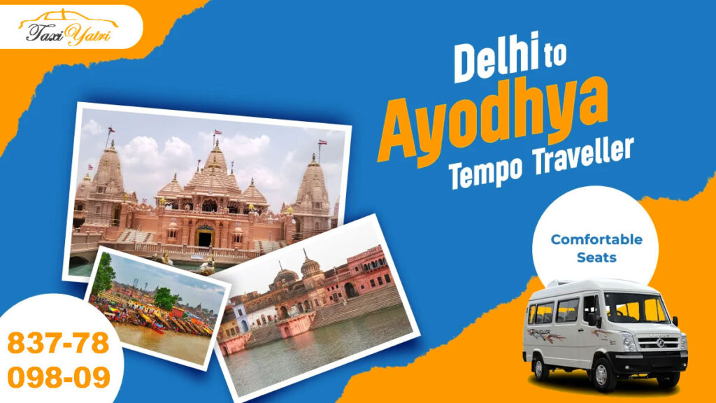 Lucknow to Ayodhya Tempo Traveller for Group Travel