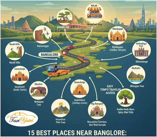 15 best places near bangalore for corporate outing