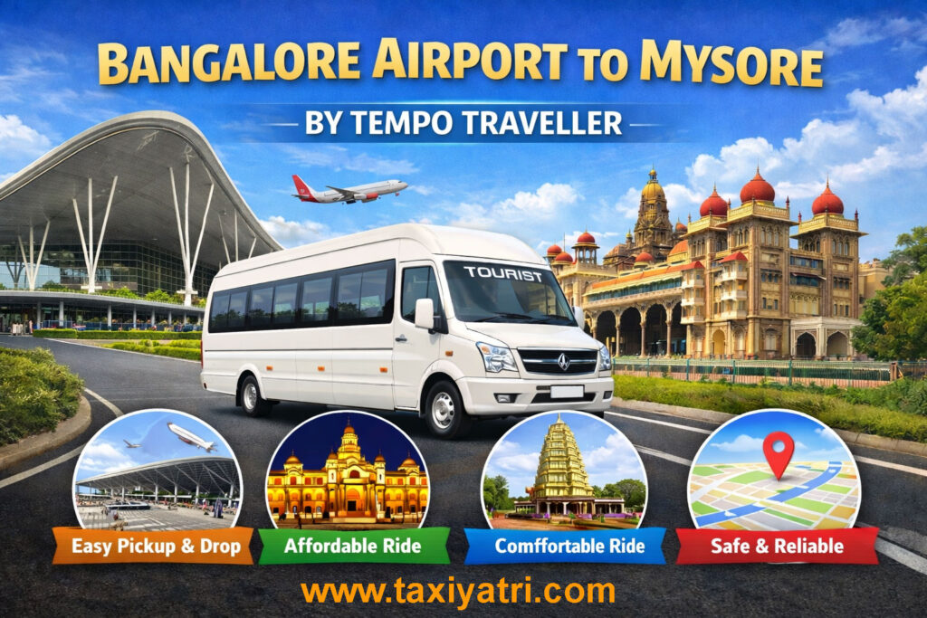 Bangalore airport for the Mysore