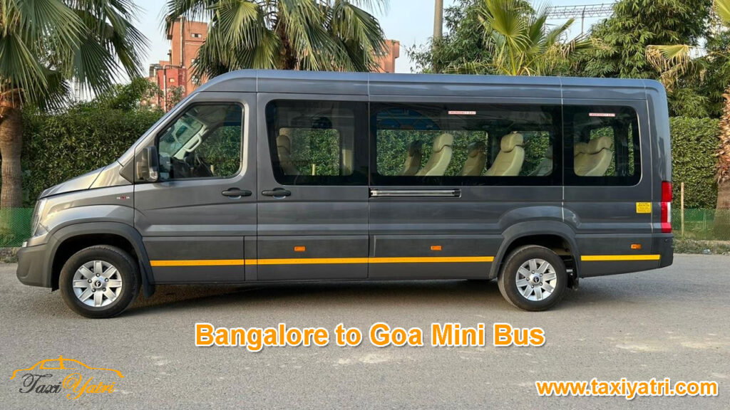 Bangalore to Goa mini bus