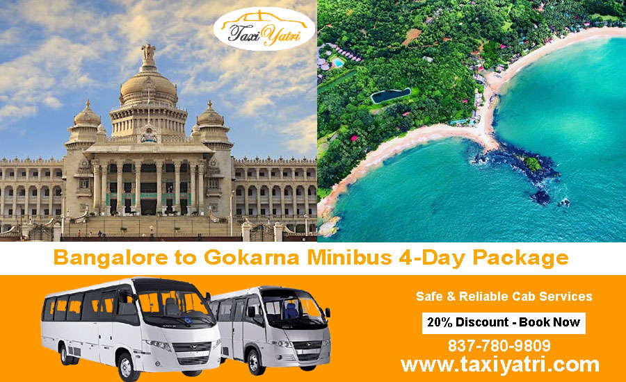 Bangalore to Gokarna Minibus 4-Day Package
