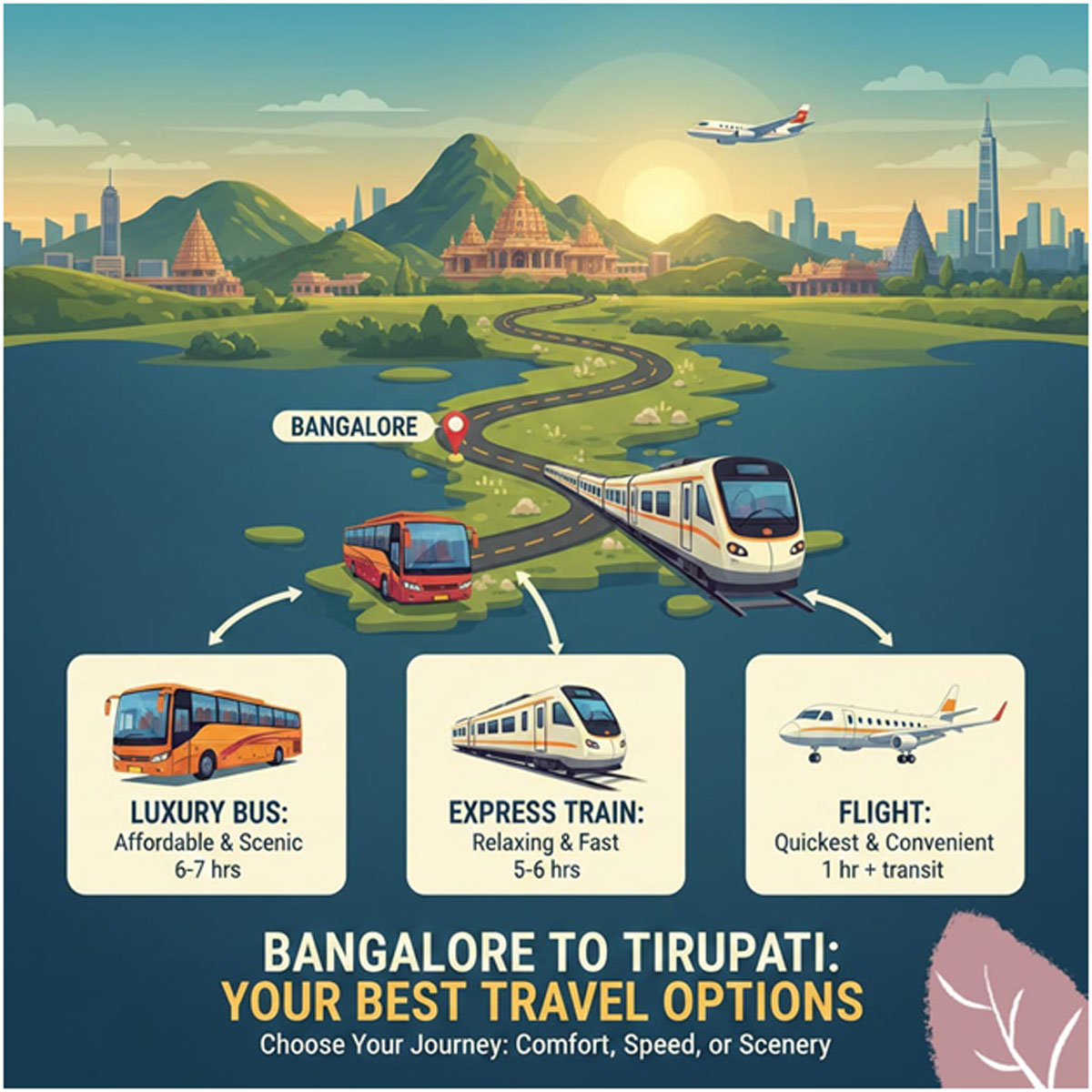 Best Bangalore To Tirupati Distance Travel Guide India S No 1 TaxiYatri Bangalore To Tirupati 