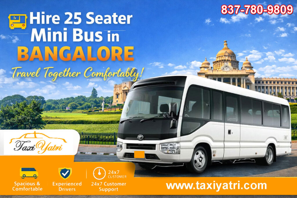 Hire 25 Seater Mini Bus in Bangalore