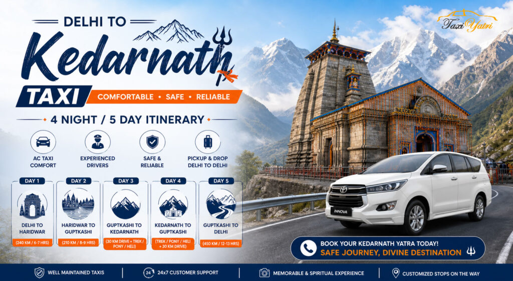 Delhi to kedarnath