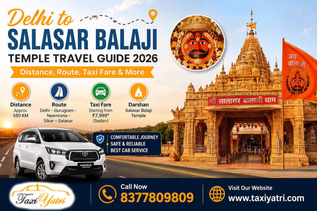 Delhi to Salasar Balaji Temple Travel Guide