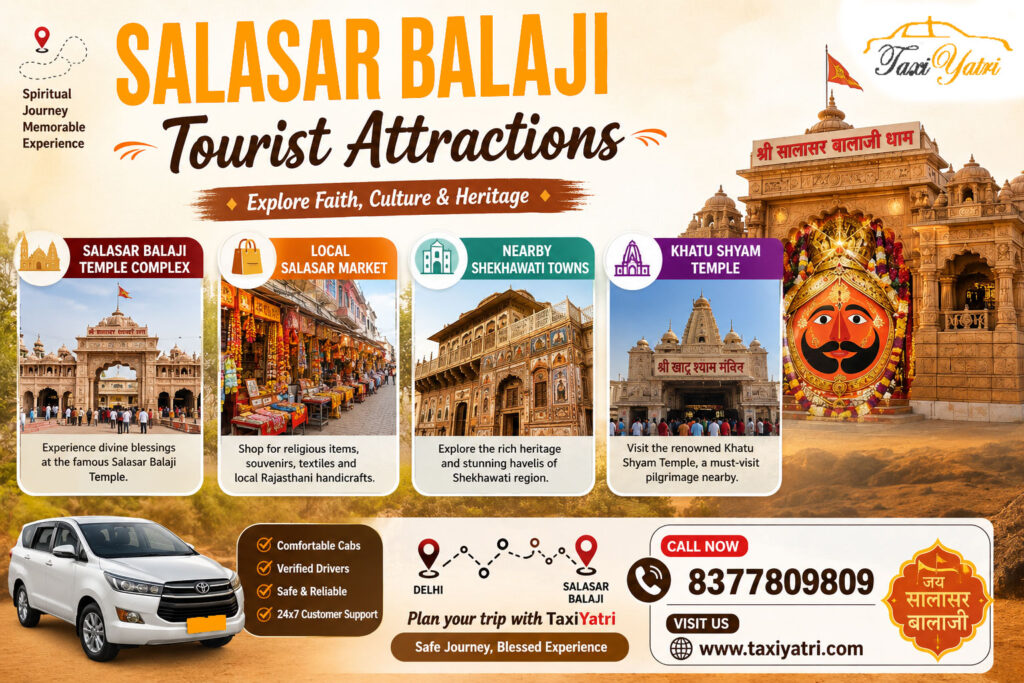 Salasar Balaji Tourist Attractions