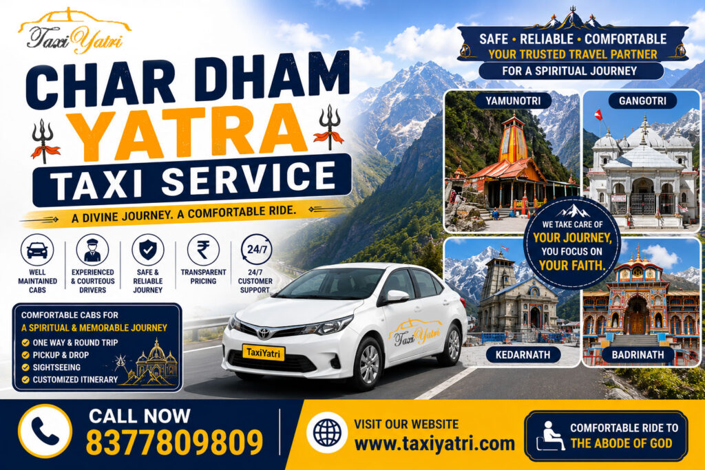 Char Dham Yatra Taxi Service