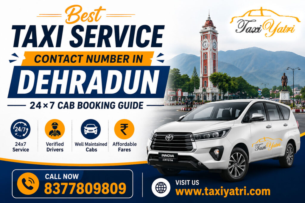 Dehradun Taxi Service Contact Number