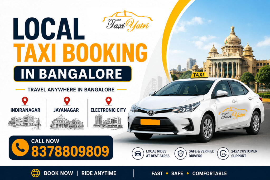 Local Taxi Booking in Bangalor