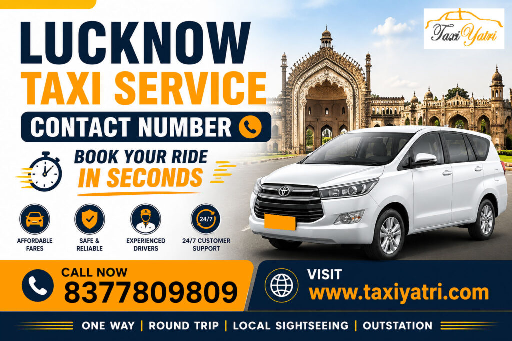 Lucknow Taxi Service Contact Number