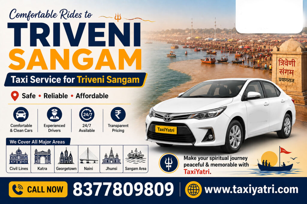 Taxi Service for Triveni Sangam