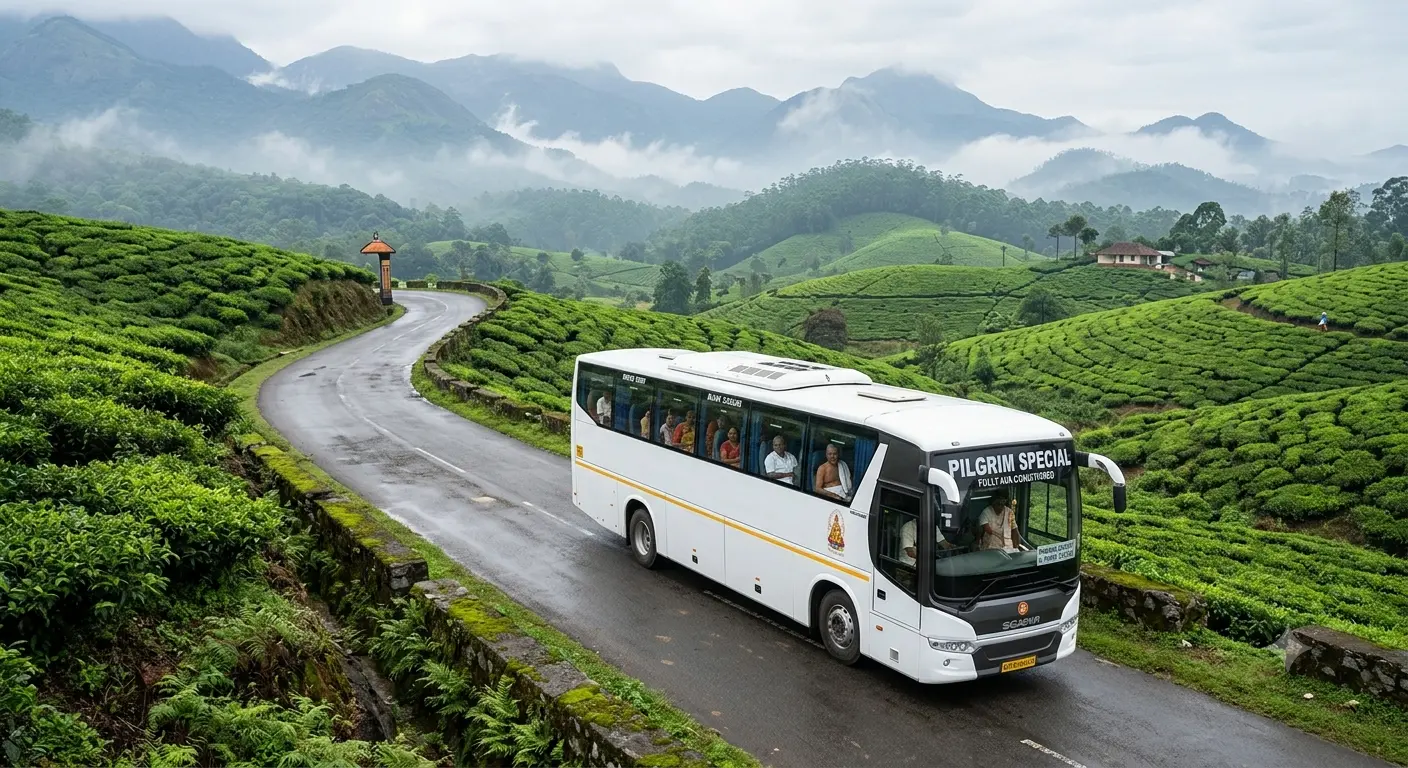 Group vacation bus from BTM Layout, Bangalore