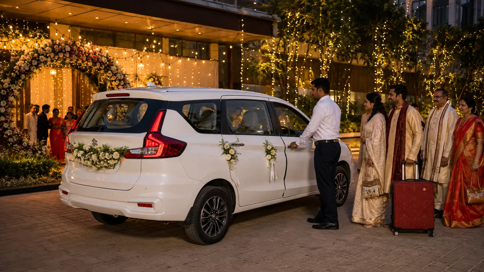Ertiga wedding taxi from Vijayanagar, Bangalore