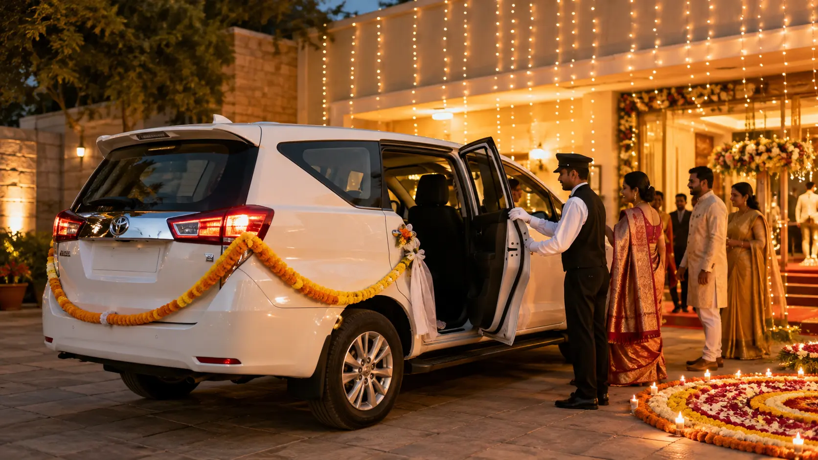 Innova wedding taxi from Ramamurthy Nagar, Bangalore